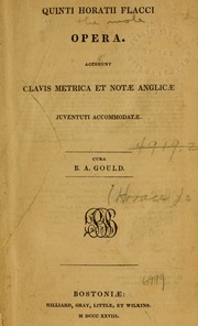 Cover of edition quintihoratiifla1928hora