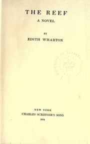 Cover of edition reefnovel00wharuoft