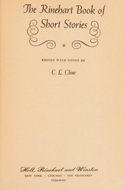 Cover of edition rinehartbookofsh0000unse_f5j9