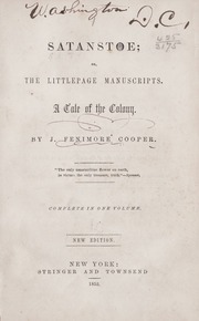 Cover of edition satanstoeorlittl00coop_0