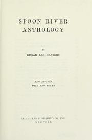 Cover of edition spoonriveranthol0000mast