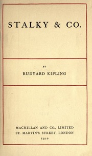 Cover of edition stalkyco00kipluoft