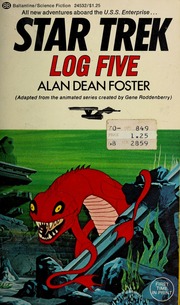 Cover of edition startreklogfive00alan