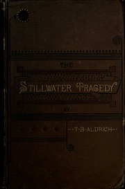 Cover of edition stillwatertraged00aldrrich