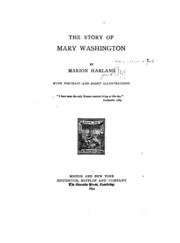 Cover of edition storymarywashin00harlgoog