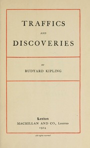 Cover of edition trafficsdiscover00kipluoft