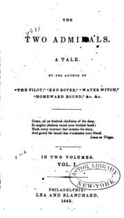 Cover of edition twoadmiralsatal02coopgoog