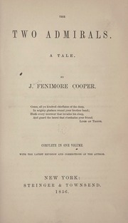 Cover of edition twoadmiralstale00coop_0