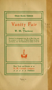 Cover of edition vanityfair01thac