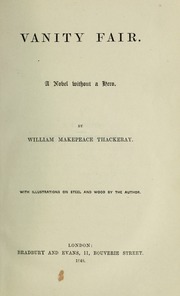 Cover of edition vanityfairnovelw1848thac