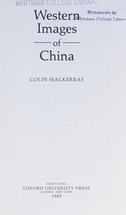 Cover of edition westernimagesofc0000mack_c4g3