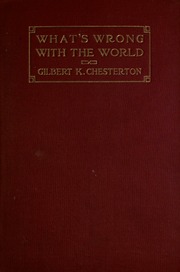 Cover of edition whatswrongwithwo00chesiala