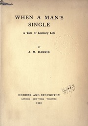 Cover of edition whenmanssingleta00barruoft