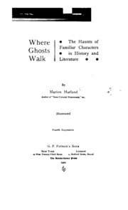 Cover of edition whereghostswalk00harlgoog