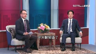 鄭弘儀獨家專訪賴清德　鄭知道了8/7播出