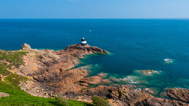 Sea view from Jersey