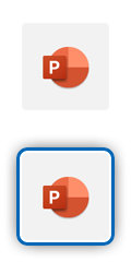 Logo Microsoft PowerPoint