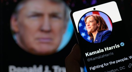 Bot-like accounts push Trump and Kamala Harris conspiracies.jpg