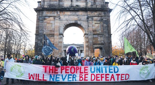 Global Witness - COP26 People united protest