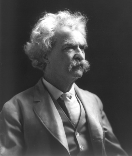 Photo of Mark Twain