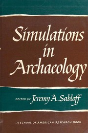 Cover of: Simulations in archaeology