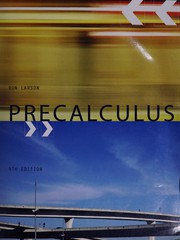 Cover of: Precalculus