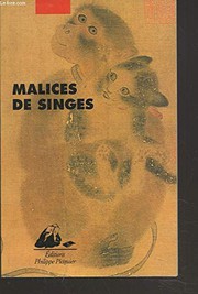 Cover of: Malices de singes