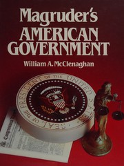 Cover of: Magruder's American Government 1985 (Magruder's American Government)