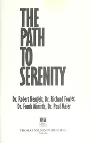 Cover of: The Path to serenity