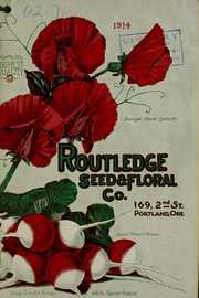 Cover of: Routledge Seed and Floral Co by Routledge Seed & Floral Co