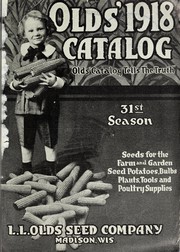 Cover of: Olds' 1918 catalog: 31st season : "Olds' catalog tells the truth"