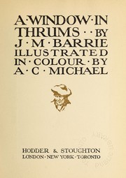 Cover of: A window in Thrums