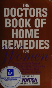 Cover of: The doctors book of home remedies for women