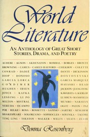 World Literature by Donna Rosenberg, Фёдор Михайлович Достоевский, Антон Павлович Чехов, Chinua Achebe, Jorge Luis Borges, Gabriel García Márquez, Edgar Allan Poe, Alice Walker, William Shakespeare, Emily Brontë, James Joyce, Alice Munro