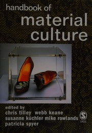 Cover of: Handbook of material culture