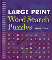 Cover of: Large Print Word Search Puzzles