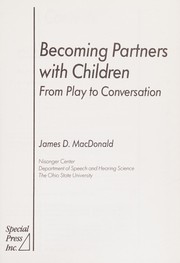 Cover of: Becoming Partners With Children: From Play to Conversation