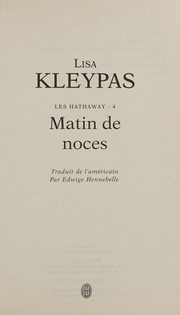 Matin de noces by Lisa Kleypas