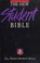 Cover of: The student Bible