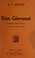 Cover of: Don Giovanni