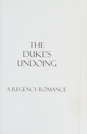 The duke's undoing by G. G. Vandagriff