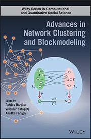 Cover of: Advances in Network Clustering and Blockmodeling