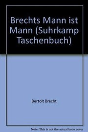 Cover of: Brechts "Mann ist Mann"