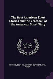 Cover of: Best American Short Stories and the Yearbook of the American Short Story