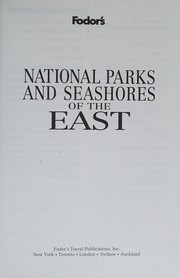 Cover of: National parks and seashores of the east