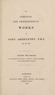 Cover of: The surgical and physiological works