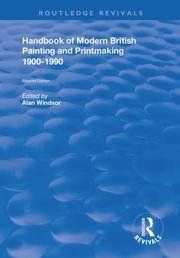 Cover of: Handbook of Modern British Painting and Printmaking 1900-90