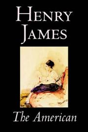 Cover of: The American by Henry James