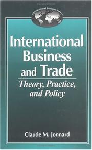 International business and trade by Claude M. Jonnard