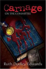 Cover of: Carnage On The Committee [LARGE TYPE EDITION] (Robert Amiss Mysteries)